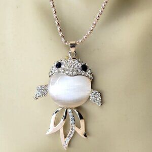 Fish Pendant Necklace